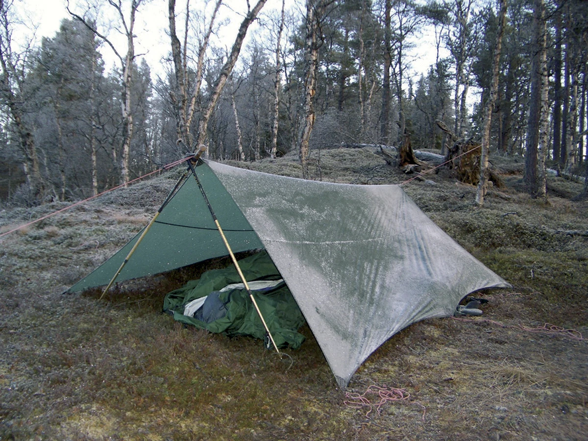 Hilleberg Tarp 5 - Minimalist Tarp - Green 11 Hilleberg Tarp 5 - Minimalist Tarp - Green - Billede 9