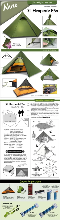 Luxe Outdoor Tent Sil Hexpeak F6a -Sports-Outdoor Camping Shop 166850419 origpic 54f983