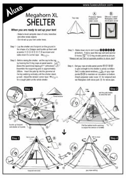 Luxe Outdoor Megahorn XL Shelter (8 Person Tent)