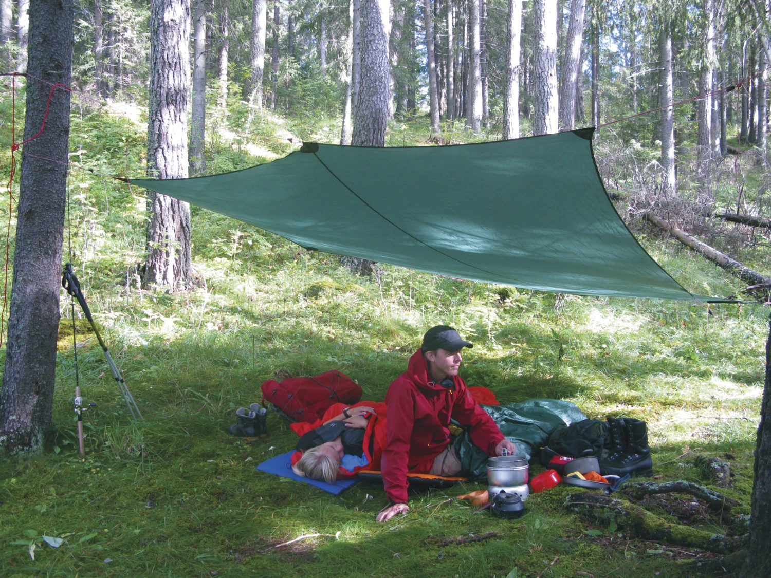 Hilleberg Tarp UL 20 Green 3 Hilleberg Tarp UL 20 Green