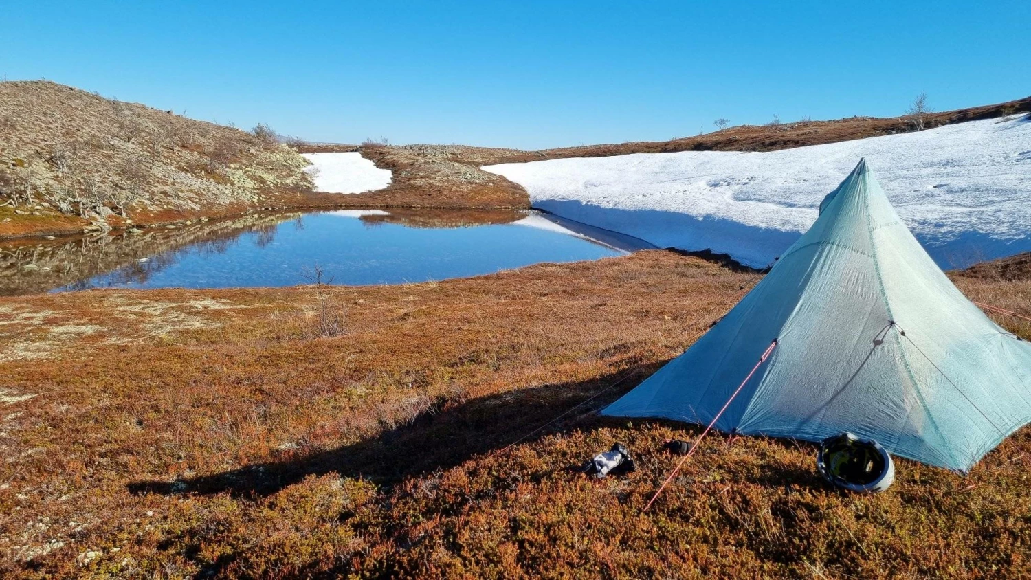 Skalmo The Mid, Complete One-man Tent With Inner Tent And Pole 3 Skalmo The Mid, Complete One-man Tent With Inner Tent And Pole