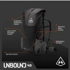 Hyperlite Mountain Gear Unbound 40 - Black
