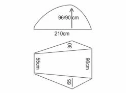 Luxe Outdoor Firefly SL -Sports-Outdoor Camping Shop Luxe Firefly 1M Tent 1