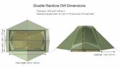 Tarptent Double Rainbow DW (double Wall) 25 Tarptent Double Rainbow DW (double Wall) -Sports-Outdoor Camping Shop drdw dimensions